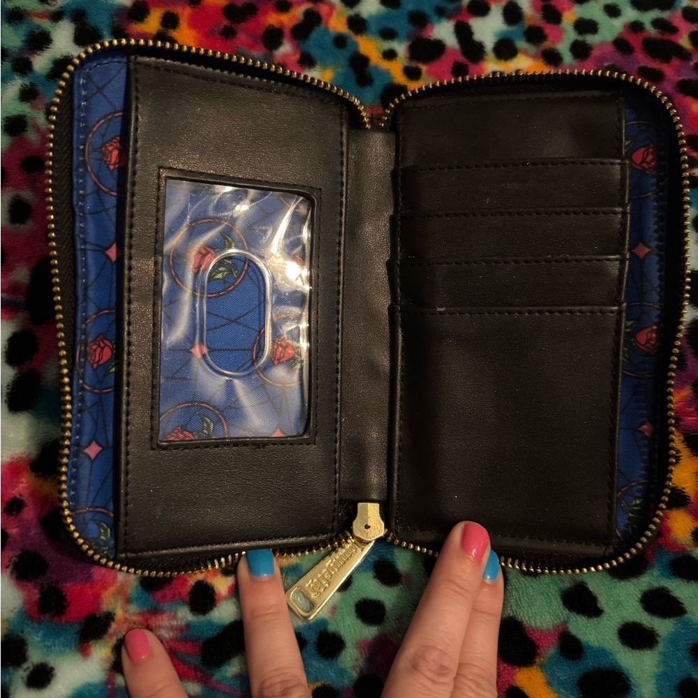 Disney Loungefly Beauty and The Beast Princess Wallet - Picture 3 of 5